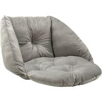 Redondo - Almohada para Silla Colgante - Almohada para Silla Columpio - Almohada Blanda - Plata - details 1