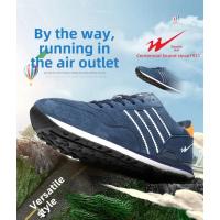 Zapatos Deportivos Versátiles de Doble Estrella Transpirables de Cuero Genuino para Primavera y Otoño Zapatos Planos Cómodos para Correr a la Moda - details 0