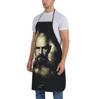 Babero personalizado Breaking Bad Time delantales hombres mujeres Unisex adulto Chef cocina Walter White Tablier cocina jardinería - details 206