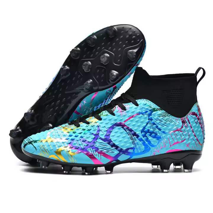 Zapatillas de fútbol unisex, AG, aptas tanto para niños como para adultos, aptas para césped artificial y parques infantiles duros - 1