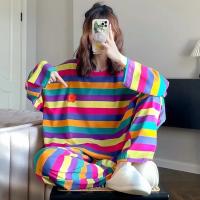 Conjunto de Pijama de Manga Larga Coreana Talla Grande Moda de Dormir para Mujeres - details 0
