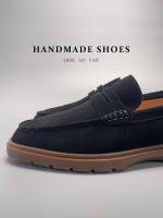 Mocasines de alta gama, cuero genuino, piel de vaca de primera capa, zapatos de moda hechos a mano con un pedal. - details 31
