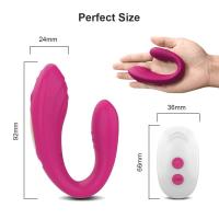 Juguete Sensual inalámbrico We Share Vibe Vibrador en forma de U con control remoto - details 2