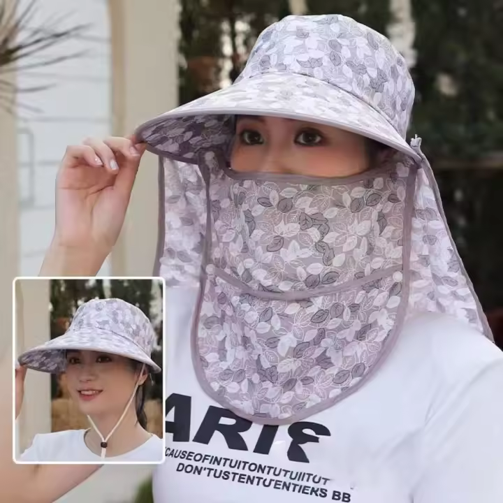 Gorra de Té Transpirable Sombrero de Trabajo Agrícola de Moda al Aire Libre - 1
