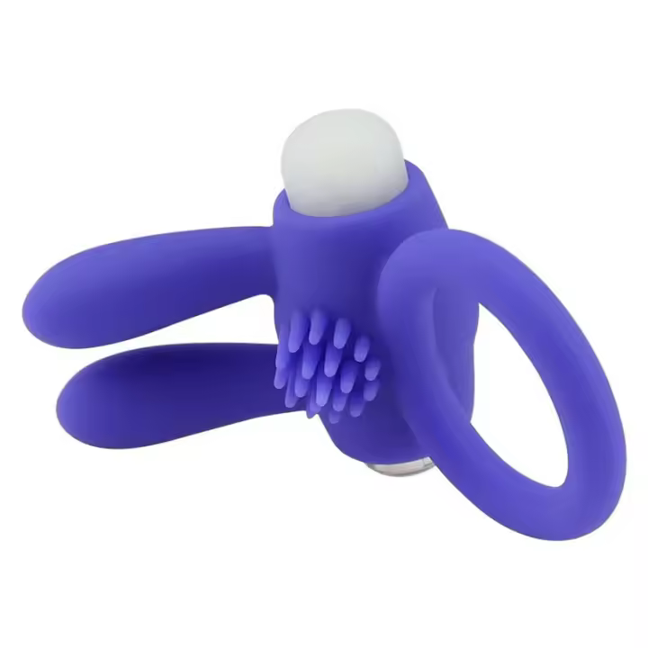 Anillo de Pene con Diseño de Conejo para Hombres Experiencia Intensa de Sensaciones Juguetes Sensuales Salud - 1