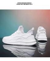 Zapatos deportivos de moda para hombre transpirables de malla fina zapatos deportivos de marea versátiles ligeros de suela blanda zapatos casuales - details 11