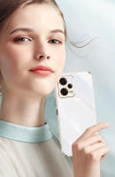 Funda chapada KEYSION Xiaomi X5, Pro, 5G, funda trasera de teléfono cuadrada de silicona suave a prueba de golpes para POCO X5 Pro 5G - details 4