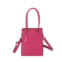 Textura de la moda de las mujeres portátil pequeña bolsa cuadrada versátil letra personalizada bolsa de mensajero nueva bolsa de mano vertical mujeres - details 2