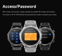 Reloj inteligente resistente al agua para hombre, pulsera con pantalla HD de 1,53 pulgadas, GPS, NFC, control del ritmo cardíaco, llamadas, Bluetooth, para Android - details 17