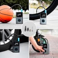 inflador compresor de aire eléctrico compacto portátil coches motos patinetes balones batería LED