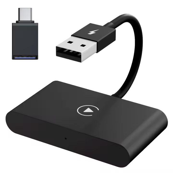 Adaptador inalámbrico CarPlay con cable a inalámbrico, Dongle Carplay para Apple IPhone, WiFi, actualización en línea, adaptador inalámbrico CarPlay B - 1