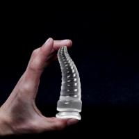 Tapón Anal Vestibular con rosca de pulpo, Consolador de cristal transparente, cuenta Vestibular, crisantemo, masturbador Anal - details 6