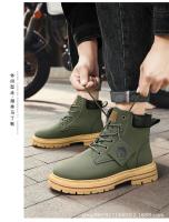 Botas de Invierno 2025 para Hombres Top de Ocio de Moda No Resbaladiza con Suela de Goma - details 16