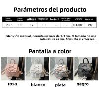 Bolso casual con lazo para mujer de moda 2025 Nueva mochila versátil - details 0