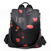 Mochila Multifuncional Antirrobo de Gran Capacidad Estilo Floral Correa de Hombro Arcuada - details 27