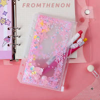 Fromthenon-Bolsa de almacenamiento con cremallera para cuaderno, accesorio divisor para planificador, diario, A5A6 en espiral - details 1