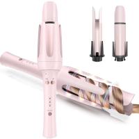 Rizador de hierro automático BESTOPE PRO, varita rizadora reemplazable con barril de 2 tamaños (1", 1,25") y 3 temperaturas, ondulador de cabello - details 1