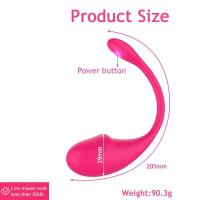 Vibrador Bluetooth para Mujer Estimulación Clitoris y Punto G Masajeador Anal Wearable - details 12