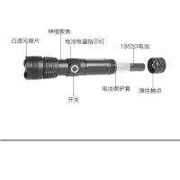 P70 linterna de luz fuerte al aire libre impermeable carga USB zoom retráctil linterna LED de alta potencia - details 2