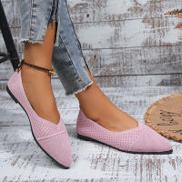 Zapatos planos de tacón plano para mujer, calzado plano plegable, cómodo y poco profundo, Color negro y liso - details 14