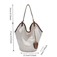 Con Clip para gafas de sol, bolso Retro de murciélago, bolso de hombro, bolso de playa bohemio, bolso de cubo de gran capacidad, bolso de mano de lujo - details 1