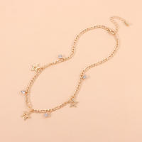 Collar de mujer de moda con estrella de cinco puntas, temperamento de personalidad - details 4