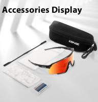 KAPVOE Gafas de Ciclismo Polarizadas Gafas de Sol Deportivas para Hombres y Mujeres - details 11