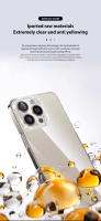 2024 nueva funda transparente de TPU para iPhone 16 15 14 13 12 11 Pro Max transparente suave 16 15 14 Plus funda protectora trasera de silicona para teléfono - details 5