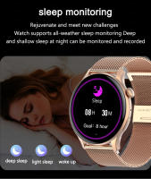 2024 Reloj inteligente para mujeres con pantalla táctil completa de 1,43 pulgadas -reloj de fitness avanzado con control de llamadas,mensajes y música,modo deportivo,clima,cronómetro,control de cámara,asistente de voz para iOS Android,Regalo de mujer - details 20
