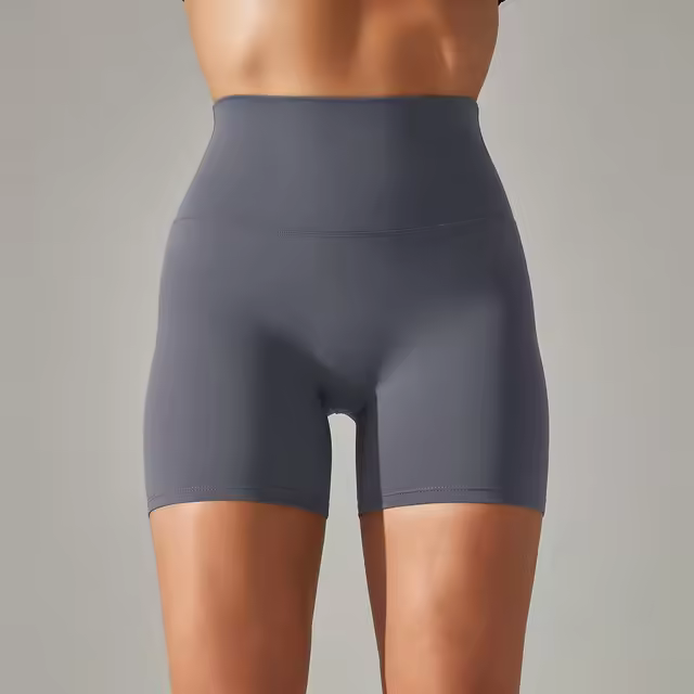 Shorts de Fitness para Mujer de Cintura Alta Pantalones Deportivos Transpirables - 1