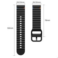 Correa de Reloj de Silicona BUNO para Venu 3, Vivoactive 4, Forerunner 265, 255 M, 165 - details 5