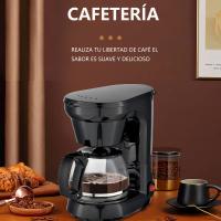 Cafetera eléctrica de gran capacidad de 750 ml, cafetera de infusión, cafetera de 6 tazas/cafetera adecuada para el hogar, la oficina y los viajes - details 4