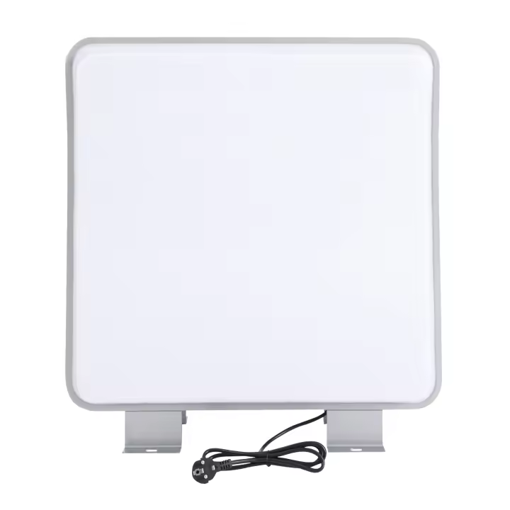 Caja de luz LED para publicidad, tablero de luz de doble cara, caja de luz cuadrada impermeable - 1
