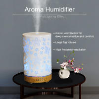 Humidificador de aire ultrasónico de 100ml, difusor de aceite esencial de Mariposa de aromaterapia con LED de 7 colores - details 19