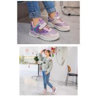 Zapatillas de deporte de marca para niños, zapatillas antideslizantes para correr para niñas, zapatillas deportivas impermeables para exteriores, zapatillas de tenis rosas, zapatos cómodos para caminar - details 23