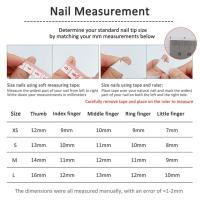 10 uñas adhesivas rosas y negras de vacaciones de bailarina hechas a mano, juego completo, uñas postizas - details 0