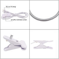 Bombilla halógena de 50W incluida, lámpara de calor para reptiles, cuello de cisne ajustable, lámparas de calefacción para acuario, Terrario de tortuga, lagarto, serpiente - details 3