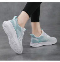 Zapatillas de deporte de malla transpirable para mujer, zapatos planos cómodos de fondo suave, zapatos deportivos casuales antideslizantes de talla grande 42 - details 28