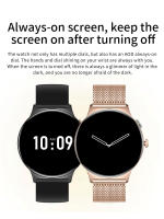 2024 nueva colección ultradelgada de relojes inteligentes de 1,43 pulgadas 466 * 466 amoled pantalla llamada bluetooth, empuje de mensajes, ejercicio físico,frecuencia cardíaca y presión arterial,moda femenina cómoda pulsera inteligente para iOS y Android - details 6