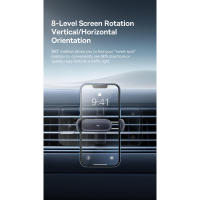 Baseus Soporte para teléfono de coche, ventilación de aire universal para iPhone y Xiaomi, soporte con clip - details 8