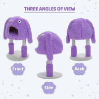 PAWZ Road Árbol para gatos de felpa con condominio grande, postes rascadores, torre pequeña para gatos de interior, linda casa cama para gatitos, juguetes para gatos - details 8