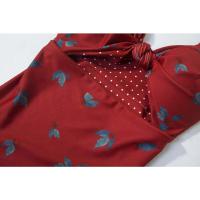 Nuevo traje de baño Vintage estampado de doble cara para mujer, traje de baño Sexy de una pieza, ropa de playa, traje de baño para mujer - details 20