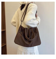 Quiero este bolso de gran capacidad, bolso de hombro informal de moda, bolso vintage mate para las axilas - details 14