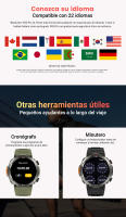 Blackview Reloj Inteligente W50 Pro Pantalla HD de 1.45'' Luz de Carga Llamadas por Bluetooth - details 22