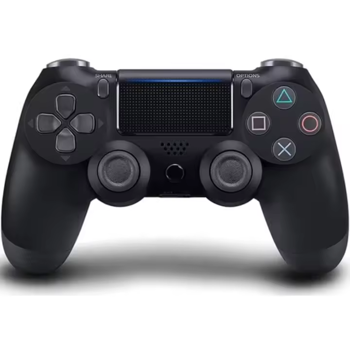 Mando inalámbrico Compatible con PS4, mando a distancia PS4, PS 4 Pro, PS4 Slim, PS4 FAT, PC, Android, IOS, negro - 1