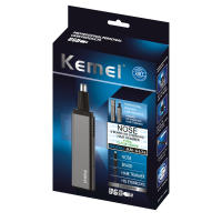 Afeitadora de Barbilla Recargable Original 4 en 1 para Hombres KEMEI Afeitadora de Cejas y Papillón Kit de Cuidado Facial con Fuente de Alimentación AC/DC Hecha en China - details 0