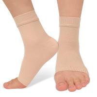 Tobillera de compresión para hombre y mujer, manga de soporte para esguince, tendinitis de Aquiles, fascitis Plantar, pie lesionado, 1 par - details 3