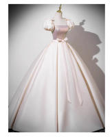 Elegante Vestido de Princesa de Cumpleaños de Lujo Ligero Ceremonia Francés Champán para Mujeres 2025 - details 5