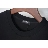 Camiseta Deportiva de Algodón Puro para Hombres Cuello Redondo, Impresión Delantera, Estilo Básico Casual, Artículo de Zapatillas y Ropa Deportiva - details 8