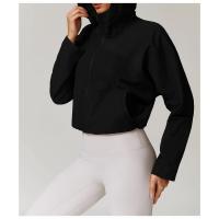 Chaqueta deportiva ligera y cómoda para correr al aire libre, resistente al viento, cárdigan con capucha de secado rápido, ropa deportiva para mujer. - details 8